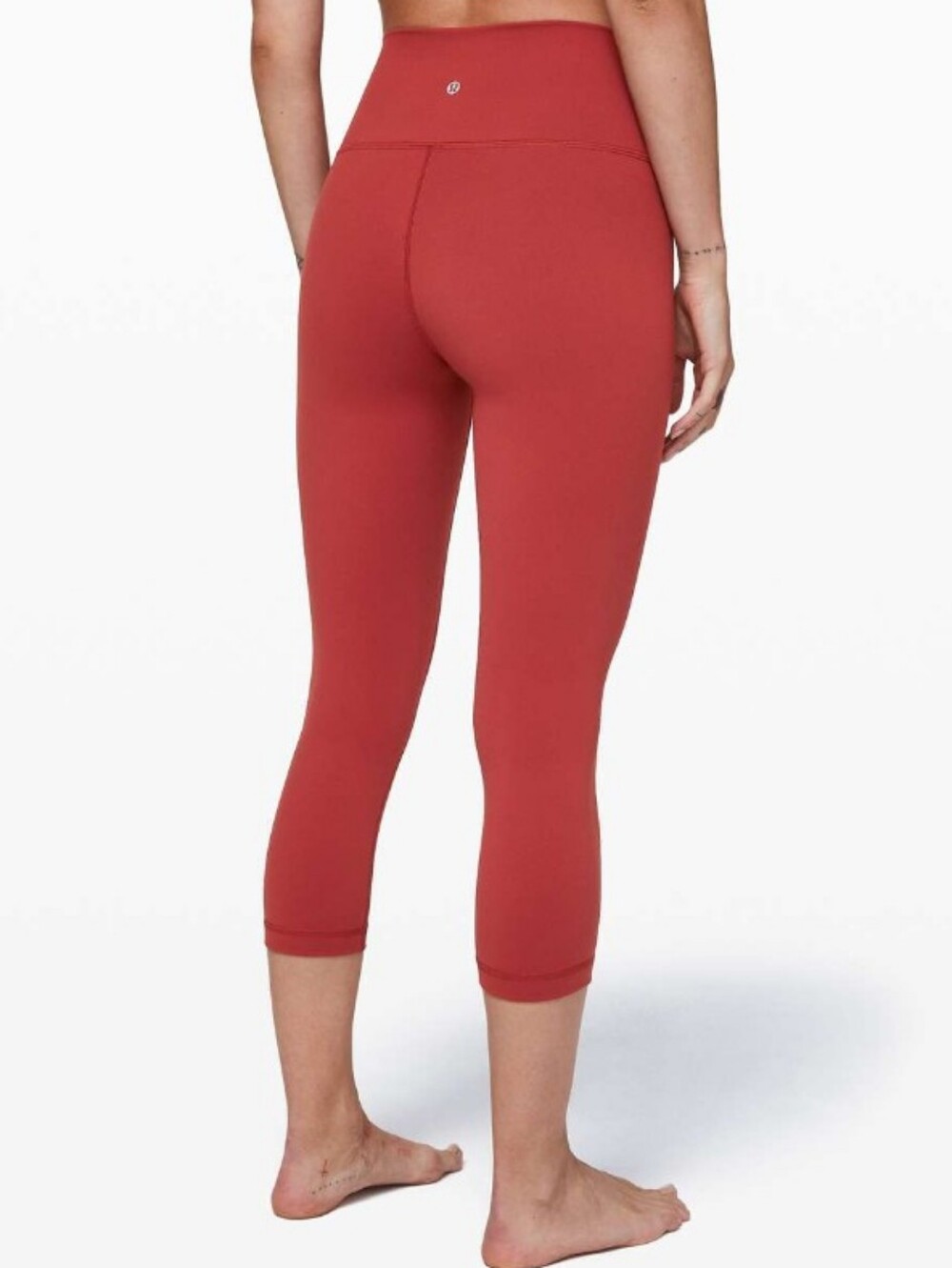 Lululemon Wunder Under Crop (High-Rise) 21" Yoga Training Workout Pants Size 8